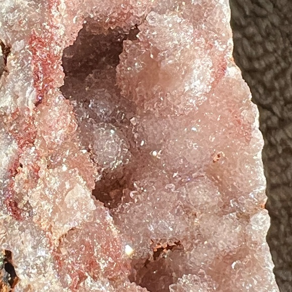 Pink amethyst, agate specimen with acrylic stand (b) | crystal - Picture 10 of 10